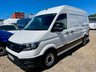 USED 2019 19 VOLKSWAGEN CRAFTER 2.0 TDI CR35 BlueMotion Tech Trendline Panel Van 5dr Diesel Manual FWD MWB High Roof Euro 6 (s/s) (102 ps) A/C-sensors-racking-captain seats