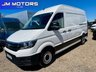 USED 2019 19 VOLKSWAGEN CRAFTER 2.0 TDI CR35 BlueMotion Tech Trendline Panel Van 5dr Diesel Manual FWD MWB High Roof Euro 6 (s/s) (102 ps) A/C-sensors-racking-captain seats
