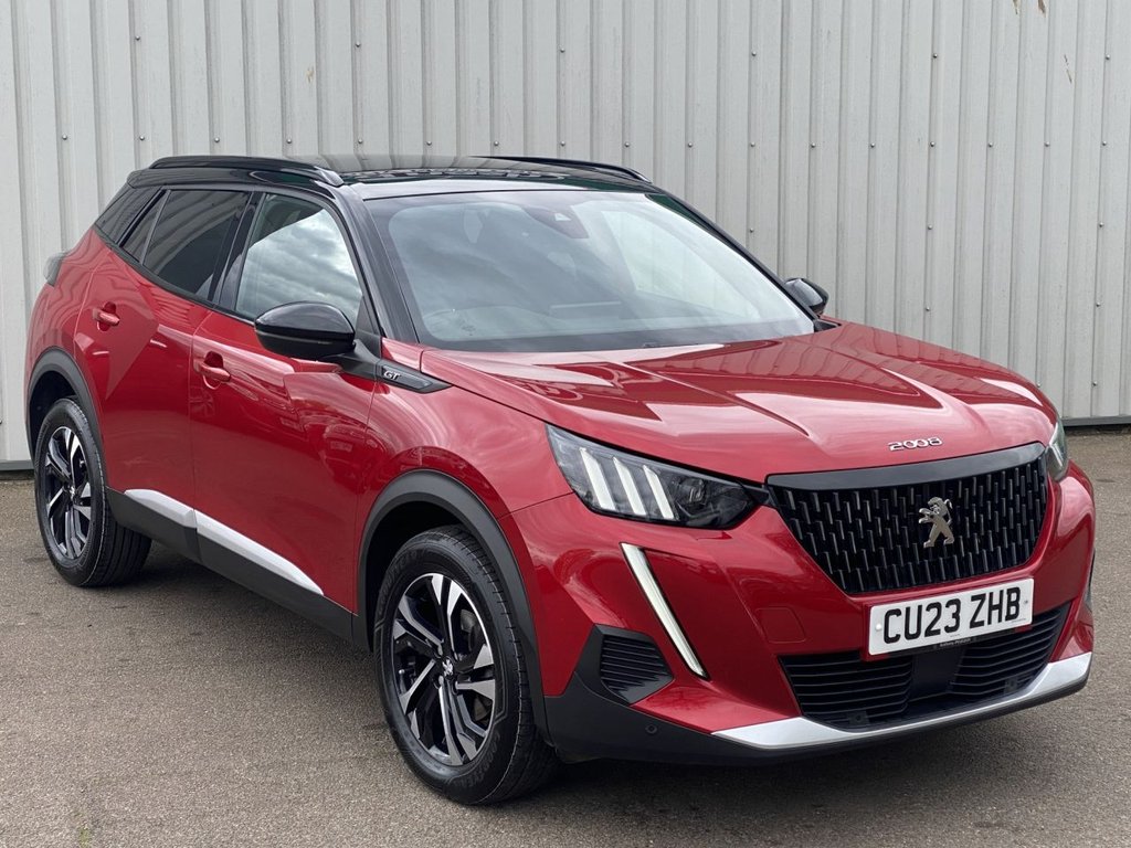 USED 2023 23 PEUGEOT 2008 1.2 PureTech GT SUV 5dr Petrol EAT Euro 6 (s/s) (130 ps) SUV