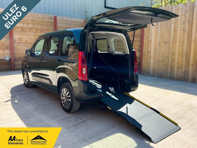 View our Citroen Berlingo 3 Seat Wheelchair Accessible Disabled Access Vehicle WAV