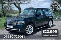 USED 2012 12 LAND ROVER RANGE ROVER 4.4 TDV8 WESTMINSTER AUTOMATIC 4X4 TURBO DIESEL ** ONLY 60,404 MILES **