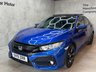 USED 2019 19 HONDA CIVIC 1.0 VTEC Turbo EX Euro 6 (s/s) 5dr PanRoof|Sensors|Nav|Bluetooth