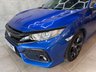 USED 2019 19 HONDA CIVIC 1.0 VTEC Turbo EX Euro 6 (s/s) 5dr PanRoof|Sensors|Nav|Bluetooth