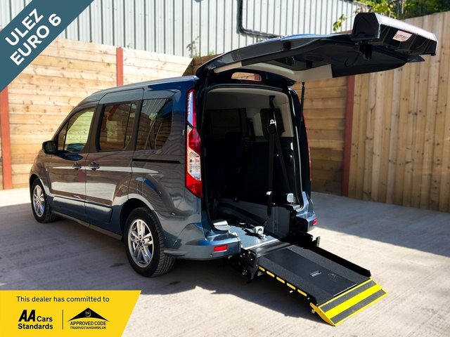 View our Ford Tourneo Connect 5 Seat Auto Wheelchair Accessible Disabled Access Vehicle WAV