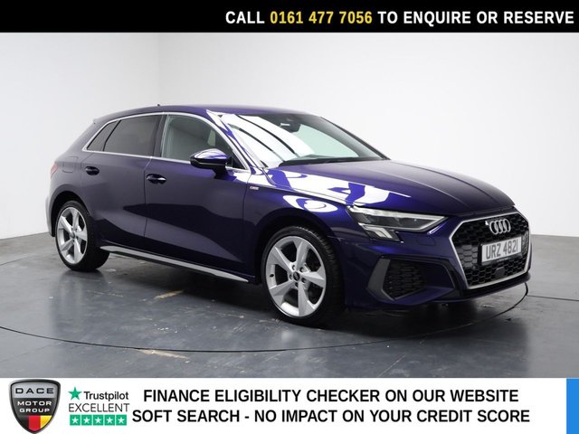 View our Audi A3 1.4 TFSIe 40 S line Sportback 5dr Petrol Plug-in Hybrid S Tronic Euro 6 (s/s) 13kWh (204 ps)