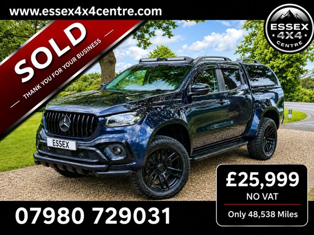 View our Mercedes-Benz X-Class X250d POWER WIDETRAK EDITON AUTOMATIC 4X4 PICK UP TRUCK (EURO 6)