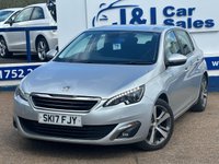 USED 2017 17 PEUGEOT 308 1.2 PureTech Allure Hatchback 5dr Petrol Manual Euro 6 (s/s) (130 ps) GREAT SERVICE HISTORY WITH THIS CAR