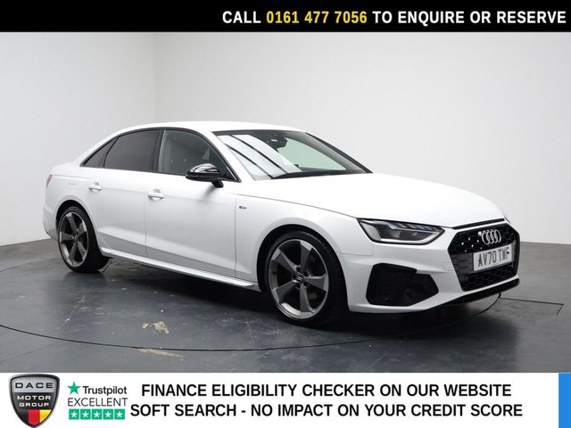 View our Audi A4 2.0 TFSI 35 Black Edition Saloon 4dr Petrol S Tronic Euro 6 (s/s) (150 ps)