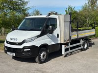 USED 2019 19 IVECO DAILY TIPPER 3.0D HPI 18V Business 70C 3450 2dr Diesel HiMatic MWB Euro 6 (DRW) (180 ps) - TWIN REAR WHEELS - TOOL POD STORAGE - 