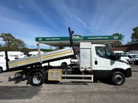 USED 2019 19 IVECO DAILY TIPPER 3.0D HPI 18V Business 70C 3450 2dr Diesel HiMatic MWB Euro 6 (DRW) (180 ps) - TWIN REAR WHEELS - TOOL POD STORAGE - 