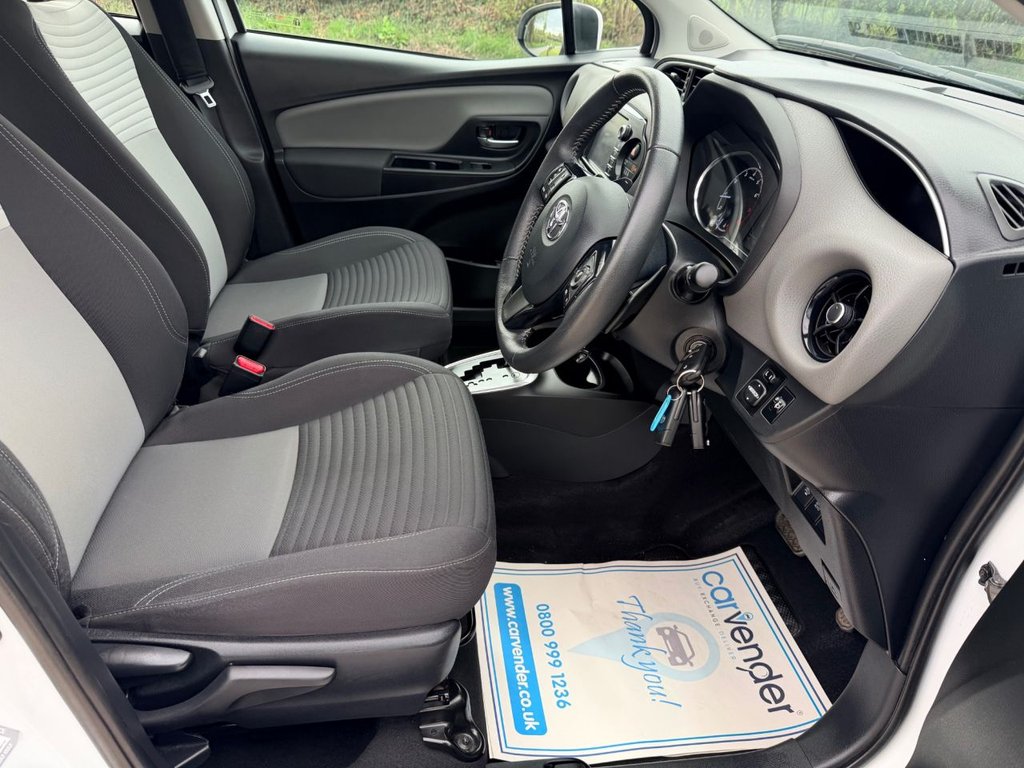 USED 2017 TOYOTA YARIS 1.5 VVT-i Icon Hatchback 5dr Petrol CVT Euro 6 (111 ps) 1 Owner|5 Services|Camera|CRS|&pound;35 Annual Road Tax|