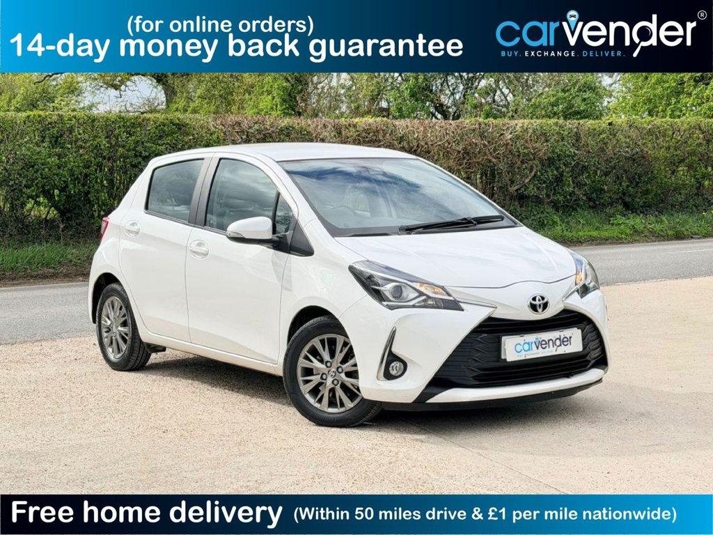 USED 2017 TOYOTA YARIS 1.5 VVT-i Icon Hatchback 5dr Petrol CVT Euro 6 (111 ps) 1 Owner|5 Services|Camera|CRS|&pound;35 Annual Road Tax|