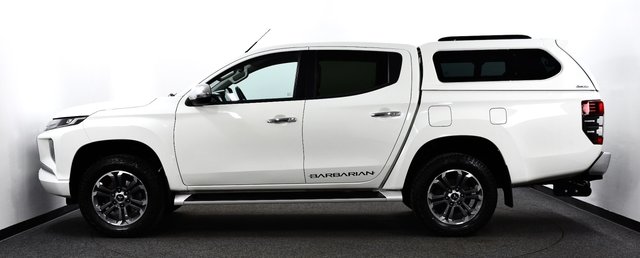USED 2020 70 MITSUBISHI L200 2.2 DI-D DC Barbarian Pickup Double Cab 4dr Diesel Manual 4WD Euro 6 (s/s) (150 ps) NO VAT | Rear Cover | Tow Pack