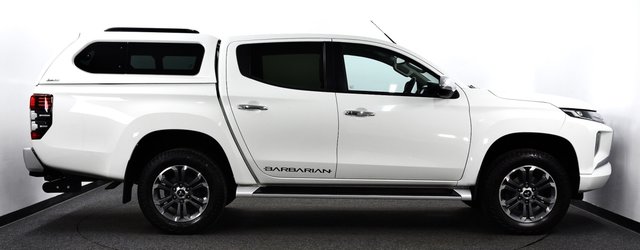 USED 2020 70 MITSUBISHI L200 2.2 DI-D DC Barbarian Pickup Double Cab 4dr Diesel Manual 4WD Euro 6 (s/s) (150 ps) NO VAT | Rear Cover | Tow Pack