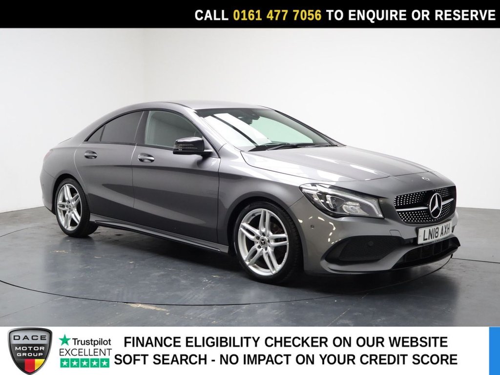2018 Mercedes-Benz CLA exterior view