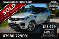 USED 2016 16 LAND ROVER RANGE ROVER SPORT 3.0 SDV6 AUTOBIOGRAPHY DYNAMIC AUTOMATIC 4X4 EURO 6  ** ONLY 51,274 MILES **