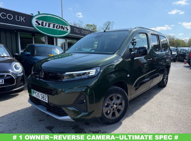 2025 VAUXHALL COMBO LIFE ELECTRIC 52KWH ULTIMATE XL MPV 5DR ELECTRIC AUTO 7.4KW CHARGER 136... photo