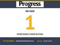 USED 2026 75 SUZUKI S-CROSS 1.4 Boosterjet MHEV Motion SUV 5dr Petrol Hybrid Auto Euro 6 (s/s) (109 ps) ULTRA LOW MILEAGE S-CROSS!!