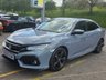 USED 2018 68 HONDA CIVIC 1.5 VTEC Turbo GPF Sport Hatchback 5dr Petrol CVT Euro 6 (s/s) (182 ps) 