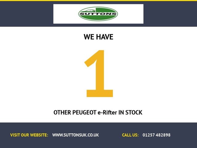 View our PEUGEOT e-Rifter