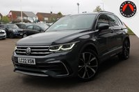 USED 2022 22 VOLKSWAGEN TIGUAN 1.5 TSI R-Line SUV 5dr Petrol DSG Euro 6 (s/s) (150 ps) - EURO 6 - ULEZ, DISCOVER NAV, APPLE/ANDROID CARPLAY, 20" ALLOYS, DIGITAL COCKPIT, R/CAMERA, P/SENSORS, ACC/LDW/BSA, HTD/SEATS, LEDS, DAB & BLUETOOTH