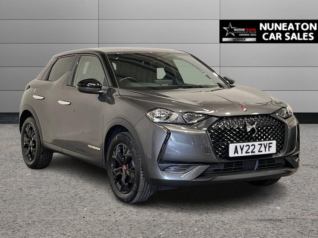 USED 2022 22 DS AUTOMOBILES DS 3 CROSSBACK 1.2 PureTech Performance Line Crossback 5dr Petrol EAT8 Euro 6 (s/s) (130 ps) 