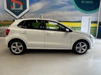 USED 2014 14 VOLKSWAGEN POLO 1.4 TDI BlueMotion Tech SEL Hatchback 5 Door Diesel Manual White 1 Former Keeper +PRIVACY GLASS+CD PLAYER+SENSORS