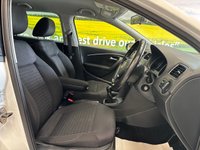 USED 2014 14 VOLKSWAGEN POLO 1.4 TDI BlueMotion Tech SEL Hatchback 5 Door Diesel Manual White 1 Former Keeper +PRIVACY GLASS+CD PLAYER+SENSORS
