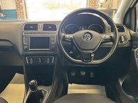 USED 2014 14 VOLKSWAGEN POLO 1.4 TDI BlueMotion Tech SEL Hatchback 5 Door Diesel Manual White 1 Former Keeper +PRIVACY GLASS+CD PLAYER+SENSORS