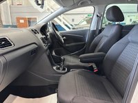 USED 2014 14 VOLKSWAGEN POLO 1.4 TDI BlueMotion Tech SEL Hatchback 5 Door Diesel Manual White 1 Former Keeper +PRIVACY GLASS+CD PLAYER+SENSORS