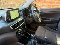 USED 2019 19 HYUNDAI TUCSON 1.6 GDi SE Nav SUV 5dr Petrol Manual Euro 6 (s/s) (132 ps) 3 OWNERS, FULL SERVICE HISTORY, 7 SERVICES, 1YR MOT, NAV, ALLOYS, DUAL CLIMATE, BLUETOOTH, CRUISE, REAR CAMERA, DAB RADIO CD, E/WINDOWS, R/LOCKING, FREE WARRANTY, FINANCE AVAILABLE, HPI CLEAR, PART EXCHANGE WELCOME,