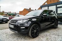 USED 2017 66 LAND ROVER DISCOVERY SPORT 2.0 TD4 HSE Black SUV 5dr Diesel Auto 4WD Euro 6 (s/s) (180 ps) 