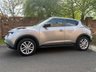 USED 2018 18 NISSAN JUKE 1.6 Bose Personal Edition SUV 5dr Petrol XTRON Euro 6 (112 ps) 3 OWNERS, FULL SERVICE HISTORY, 7 SERVICES, 1YR MOT, NAV, ALLOYS, CLIMATE, BLUETOOTH, CRUISE, REVERSE CAMERA, DAB RADIO CD, E/WINDOWS, R/LOCKING, FREE WARRANTY, FINANCE AVAILABLE, HPI CLEAR, PART EXCHANGE WELCOME,