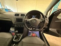 USED 2017 17 VOLKSWAGEN POLO 1.2 TSi BlueMotion Tech Match Edition Apple Car Play Hatchback 3 Door Petrol Manual Euro 6 (s/s) (90 ps) ONLY 1 PREVIOUS OWNER FROM NEW