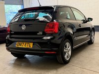 USED 2017 17 VOLKSWAGEN POLO 1.2 TSi BlueMotion Tech Match Edition Apple Car Play Hatchback 3 Door Petrol Manual Euro 6 (s/s) (90 ps) ONLY 1 PREVIOUS OWNER FROM NEW