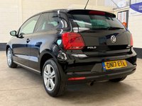 USED 2017 17 VOLKSWAGEN POLO 1.2 TSi BlueMotion Tech Match Edition Apple Car Play Hatchback 3 Door Petrol Manual Euro 6 (s/s) (90 ps) ONLY 1 PREVIOUS OWNER FROM NEW