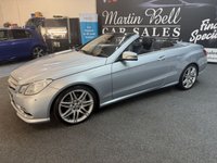 USED 2013 13 MERCEDES-BENZ E-CLASS 2.1 E250 CDI BlueEfficiency Sport Cabriolet 2dr Diesel G-Tronic+ Euro 5 (s/s) (204 ps) ALL OUR CAR COME WITH FULL SERVICE FULL MOT WARRANTY 2 KEYS HPI CHECKED