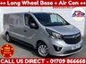 USED 2018 68 VAUXHALL VIVARO 1.6 CDTi 2900 Sportive Panel Van 5dr Diesel Manual L2 H1 Euro 6 (120 ps) ++ DRIVE AWAY TODAY ++ ++ FULLY PREPARED AND READY TO DRIVE AWAY ++
