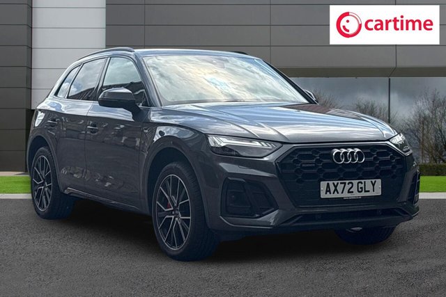 View our Audi Q5 2.0 TFSIe 50 Edition 1 SUV 5dr Petrol Plug-in Hybrid S Tronic quattro Euro 6 (s/s) 17.9kWh (299 ps) Reverse Camera, Front / Rear Parking Sensors, Audi Smartphone Interface, LED Interior Lighting Pack, High Gloss Package