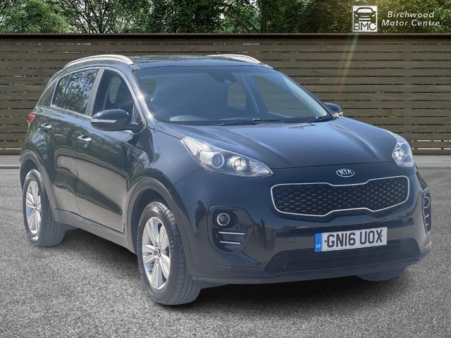 2016 16 KIA SPORTAGE 1.7 CRDi 2 SUV 5dr Diesel Manual Euro 6 (s/s) (114 bhp) SAT NAV & PARKING SENSORS