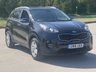 USED 2016 16 KIA SPORTAGE 1.7 CRDi 2 SUV 5dr Diesel Manual Euro 6 (s/s) (114 bhp) SAT NAV & PARKING SENSORS