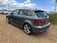 USED 2018 68 AUDI A3 1.6 TDI 30 S line Sportback 5dr Diesel S Tronic Euro 6 (s/s) (116 ps) 
