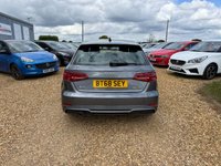 USED 2018 68 AUDI A3 1.6 TDI 30 S line Sportback 5dr Diesel S Tronic Euro 6 (s/s) (116 ps) 