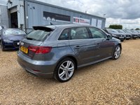 USED 2018 68 AUDI A3 1.6 TDI 30 S line Sportback 5dr Diesel S Tronic Euro 6 (s/s) (116 ps) 