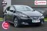 USED 2021 21 NISSAN LEAF 40kWh 10 Hatchback 5dr Electric Auto (150 ps) Android Auto / Apple CarPlay, Tech Pack, Heat Pack, Touchscreen Navigation, 17In Alloys Android Auto / Apple CarPlay, Tech Pack, Heat Pack, Touchscreen Navigation, 17In Alloys