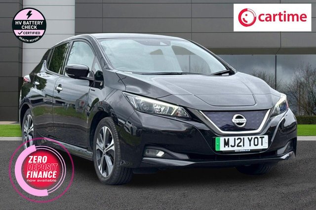 2021 NISSAN LEAF 40KWH 10 HATCHBACK 5DR ELECTRIC AUTO 150 PS ANDROID AUTO APPLE CARPLAY,... photo