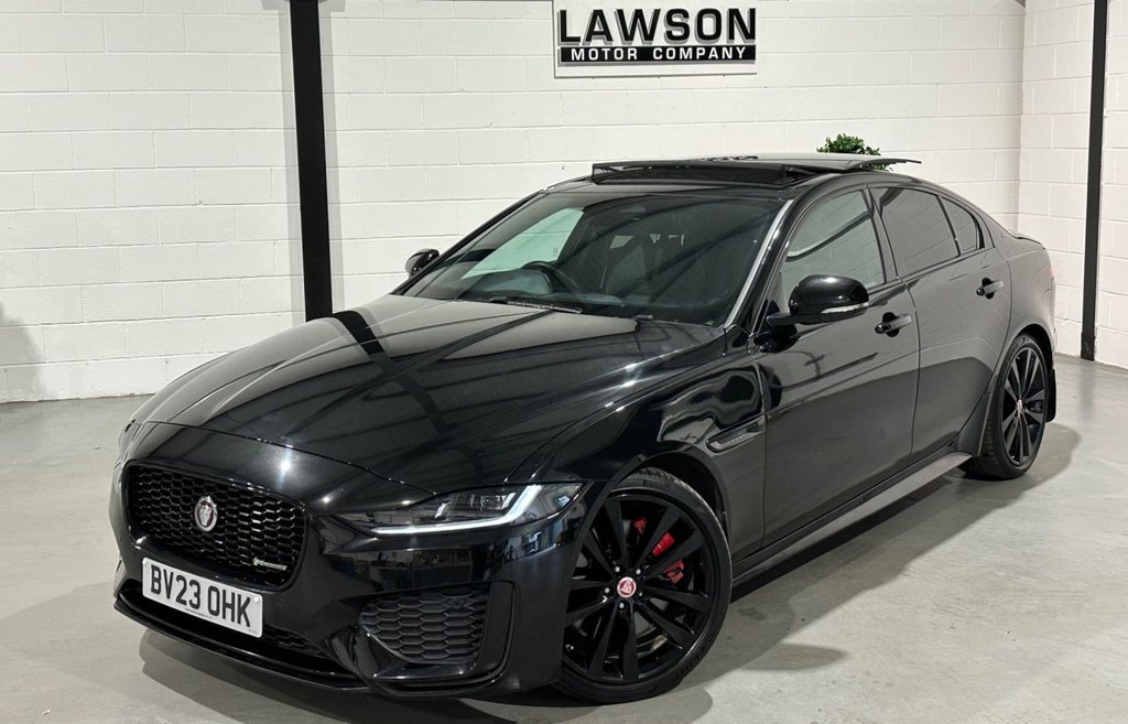 USED 2023 23 JAGUAR XE 2.0 D200 MHEV R-Dynamic Black Saloon 4dr Diesel Auto Euro 6 (s/s) (204 ps) 