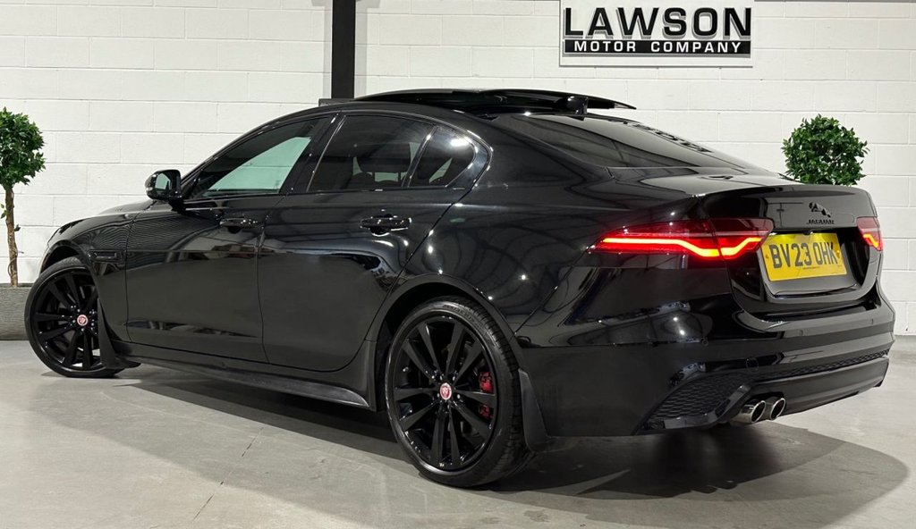 USED 2023 23 JAGUAR XE 2.0 D200 MHEV R-Dynamic Black Saloon 4dr Diesel Auto Euro 6 (s/s) (204 ps) 