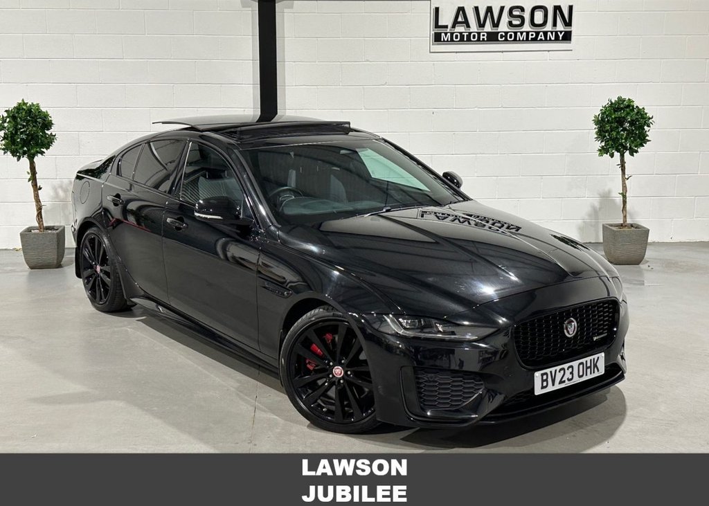 USED 2023 23 JAGUAR XE 2.0 D200 MHEV R-Dynamic Black Saloon 4dr Diesel Auto Euro 6 (s/s) (204 ps) 