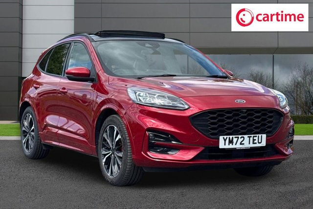 View our Ford Kuga 2.5h Duratec ST-Line X Edition SUV 5dr Petrol Hybrid CVT Euro 6 (s/s) (190 ps) Panoramic Roof, Rear View Camera, Front / Rear Parking Sensors, Driver Assistance Pack, Winter Pack